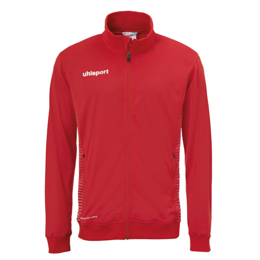 Jaqueta esportiva Score Track Jacket vermelha/branca Uhlsport
