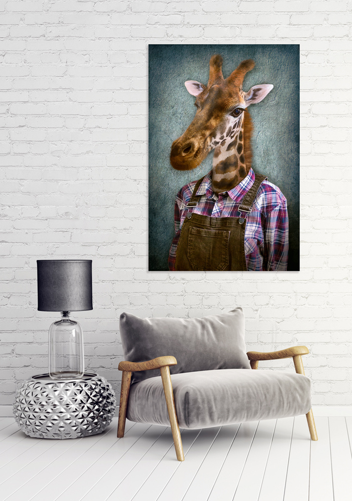 Akustikbild GIRAFFE 80x120cm, 7kg