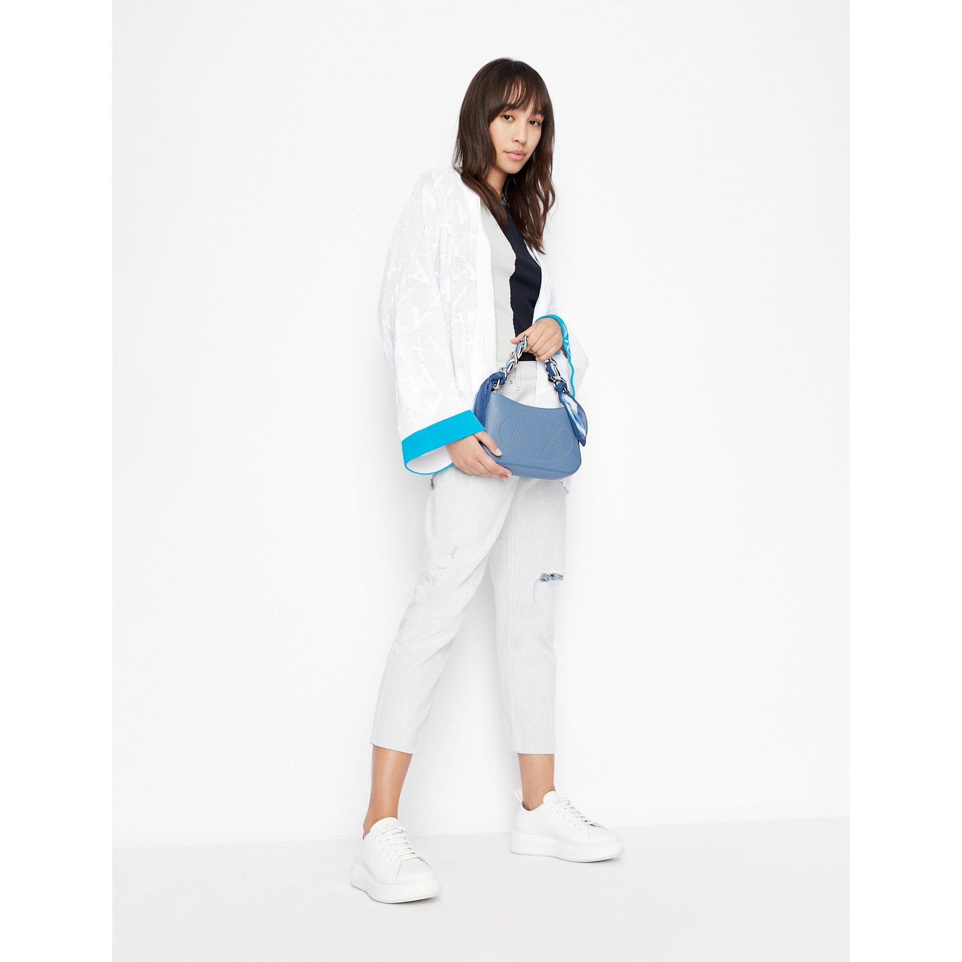 Armani Exchange Logo Kimono Cardigan
