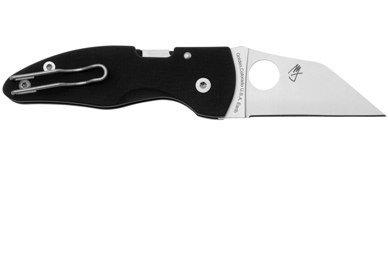 Spyderco MicroJimbo C264GP Black G10, zakmes, Michael Janich design