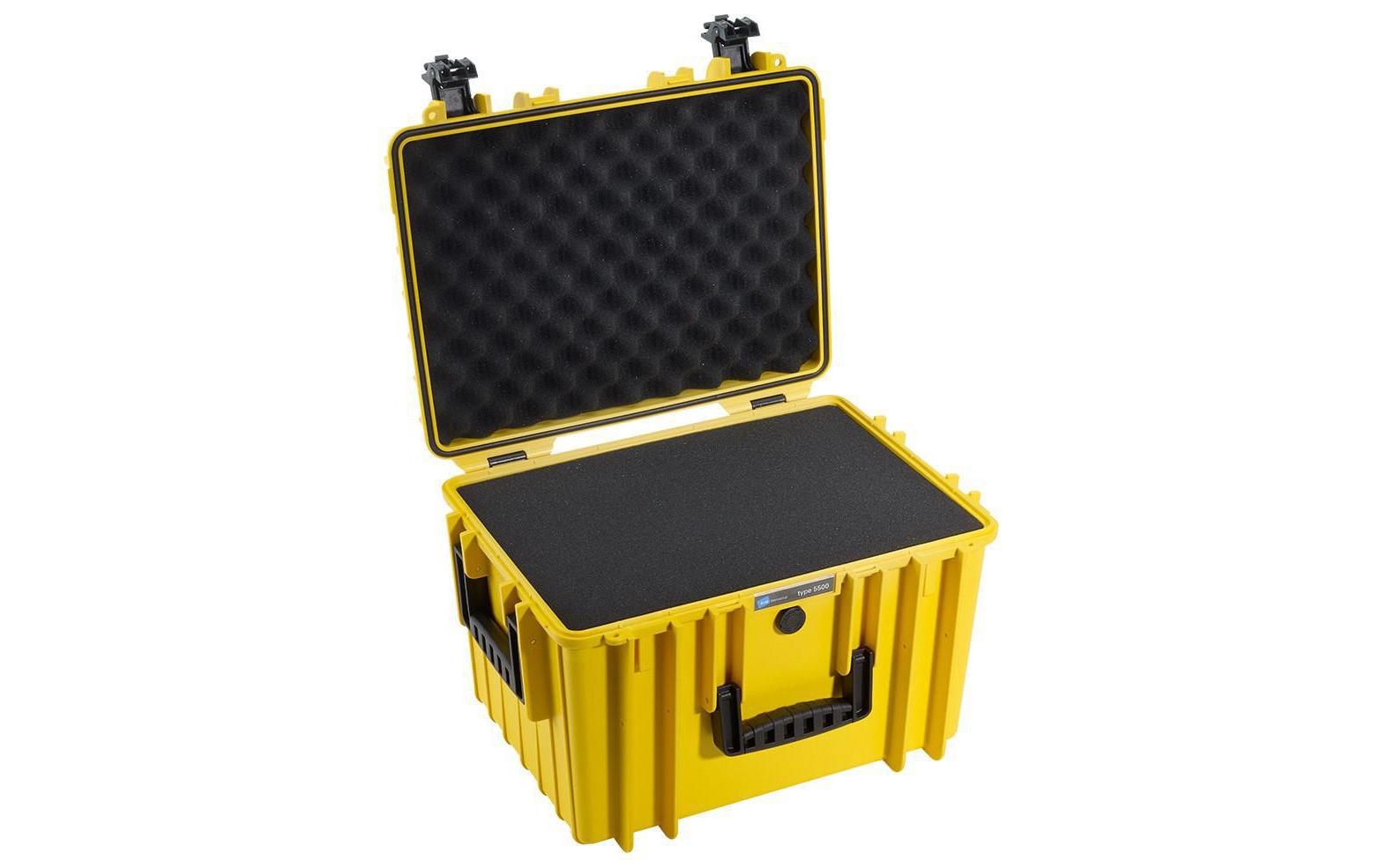 Outdoor-Koffer Typ 5500 SI Gelb<br>Hoher Outdoor-Koffer mit viel Stauraum