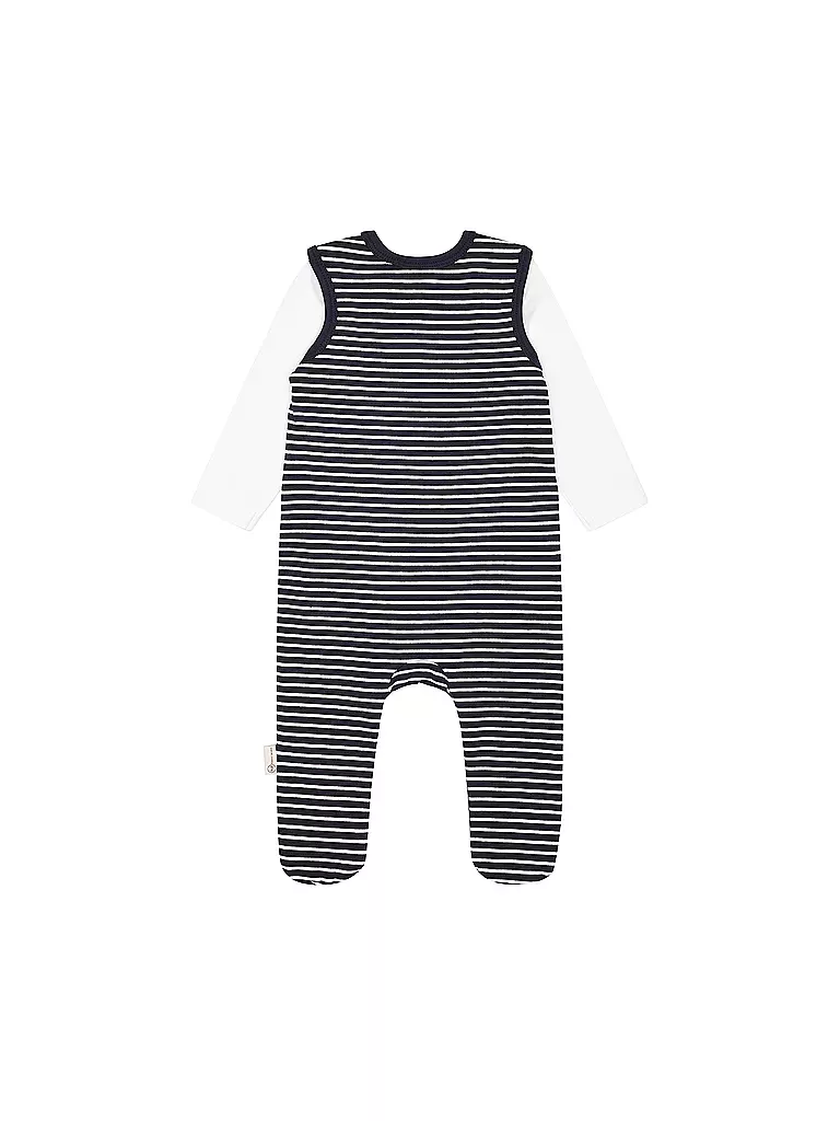 STEIFF Baby Set Strampler und Shirt dunkelblau