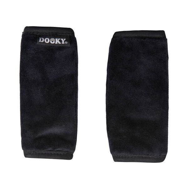 Dooky Seatbelt Pads Black 2 stuks