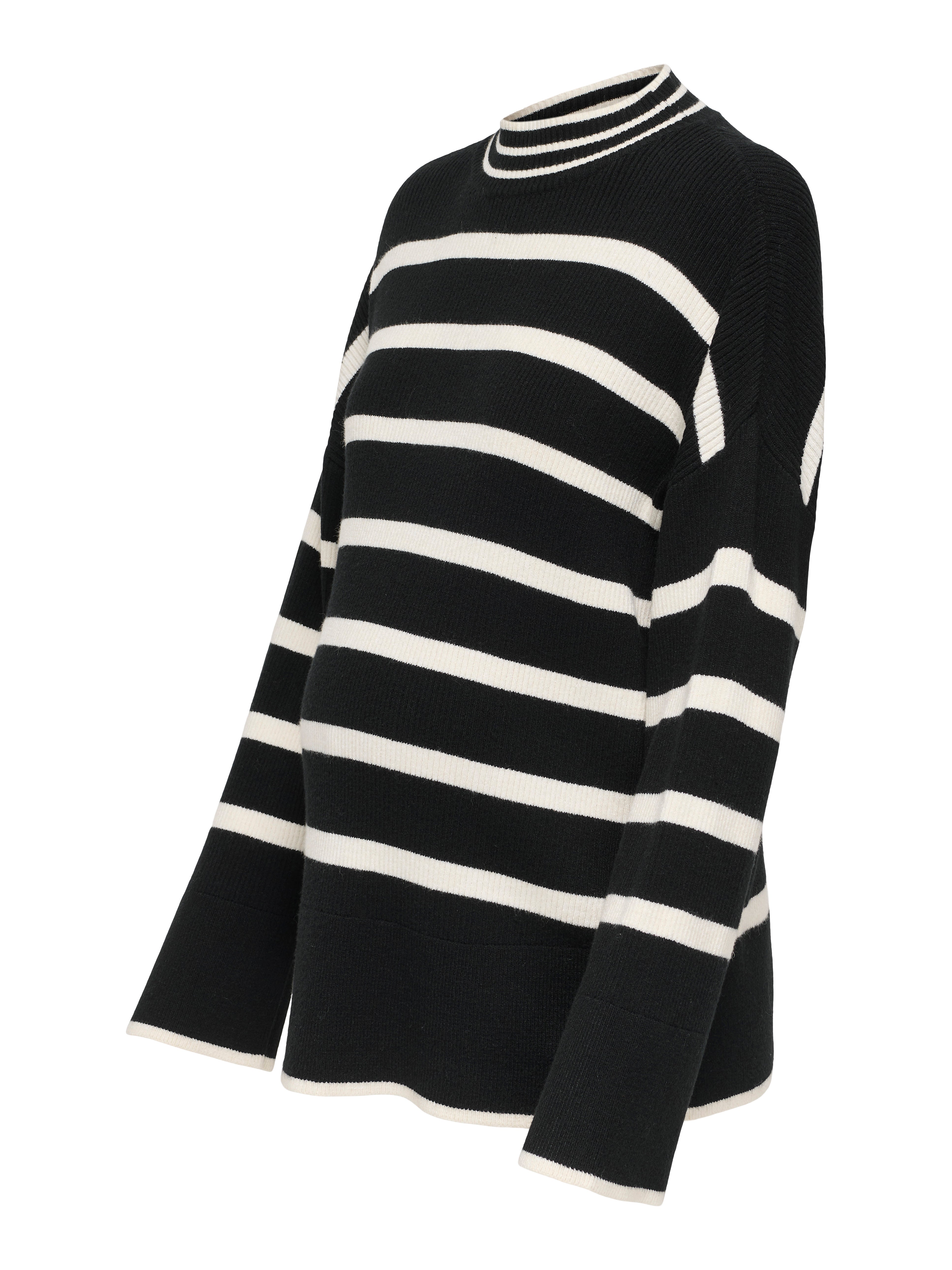 OLMIBI Strickpullover Black