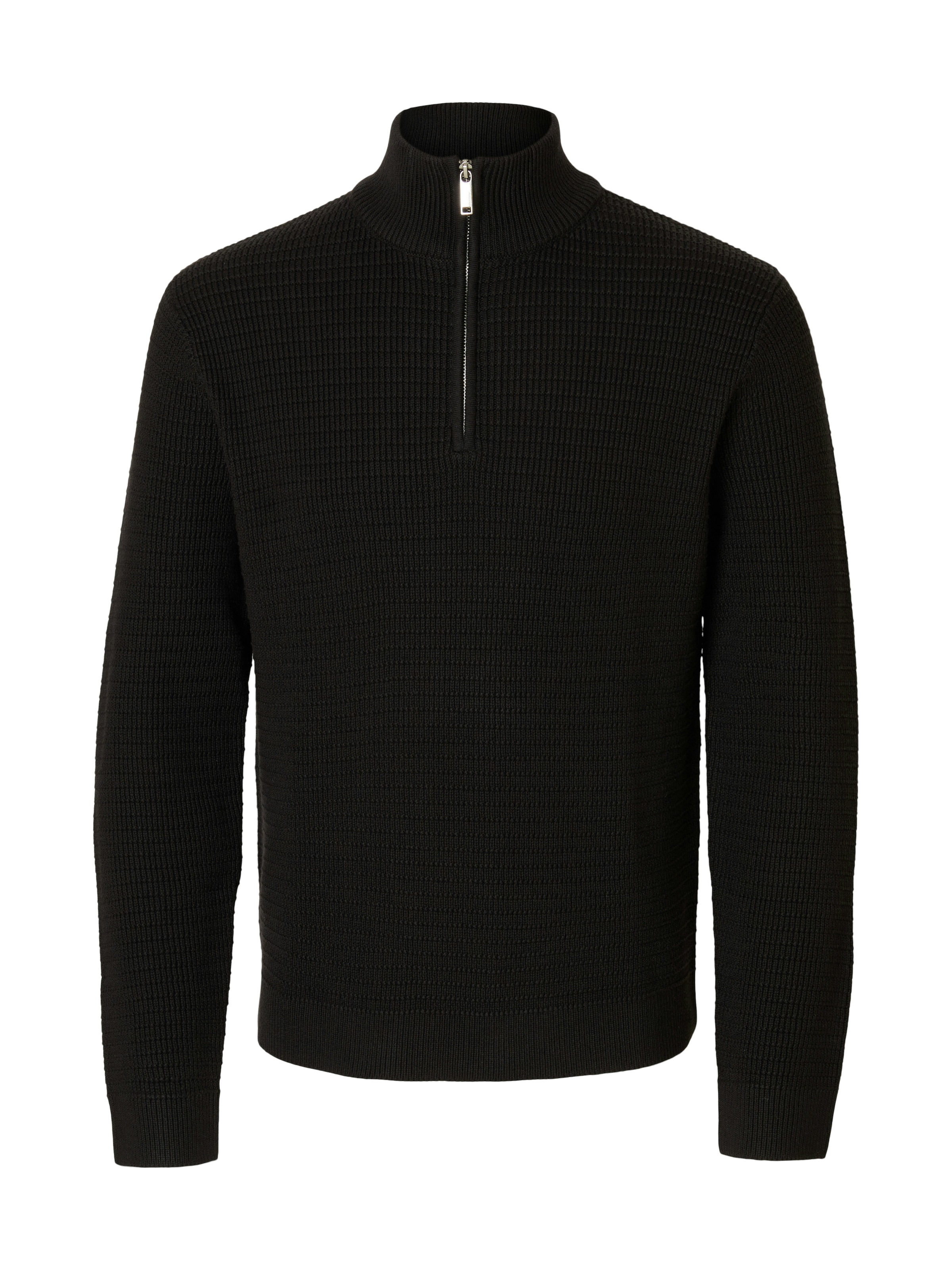 SELECTED HOMME Troyer »SLHTHEO LS KNIT STRUCTURE HALF ZIP D«