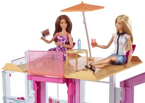 BARBIE MALIBU HUIS MET 3 VERDIEPINGEN