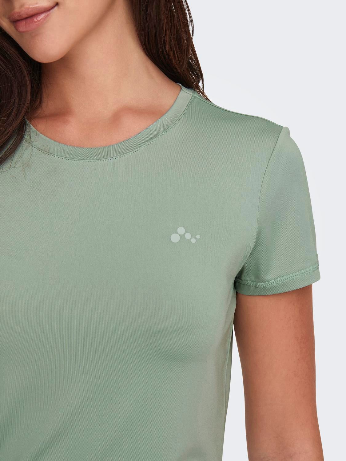 ONPCARMEN Sportoberteil Aqua Gray