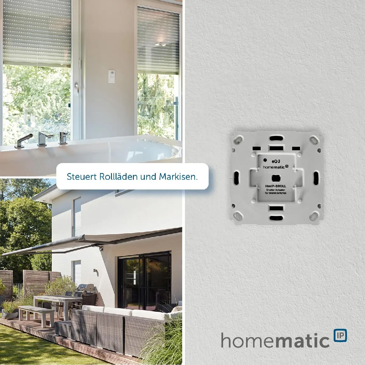 Homematic IP Kit d'ombrage
