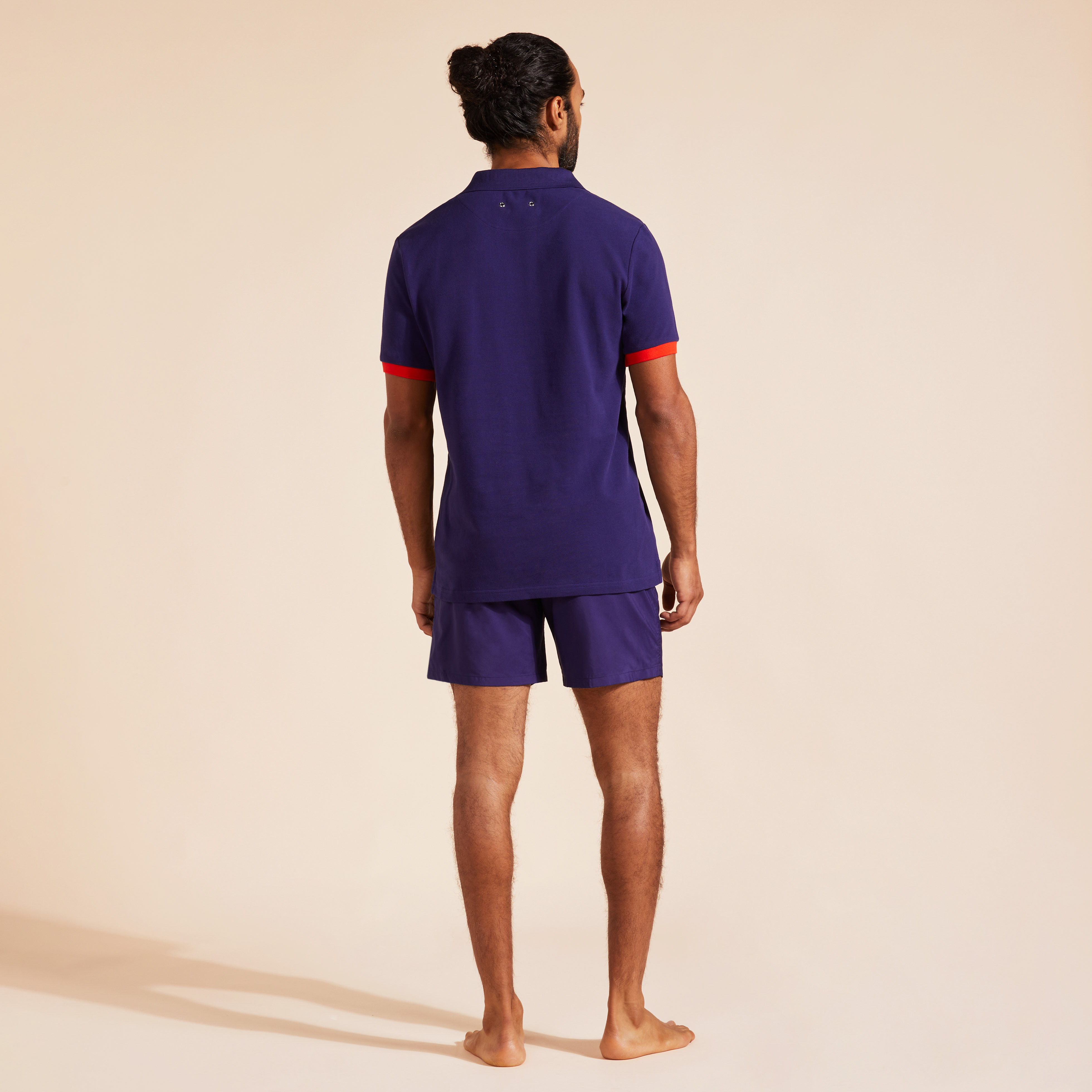 Polo en Piqué Coton Organique Homme Uni