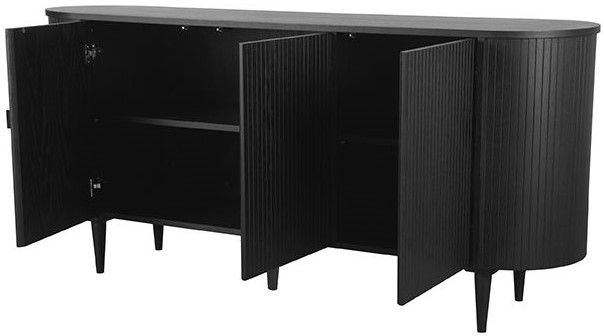 Dressoir Zwart ME-70.009 Oliva B180 x D47 x H85 cm