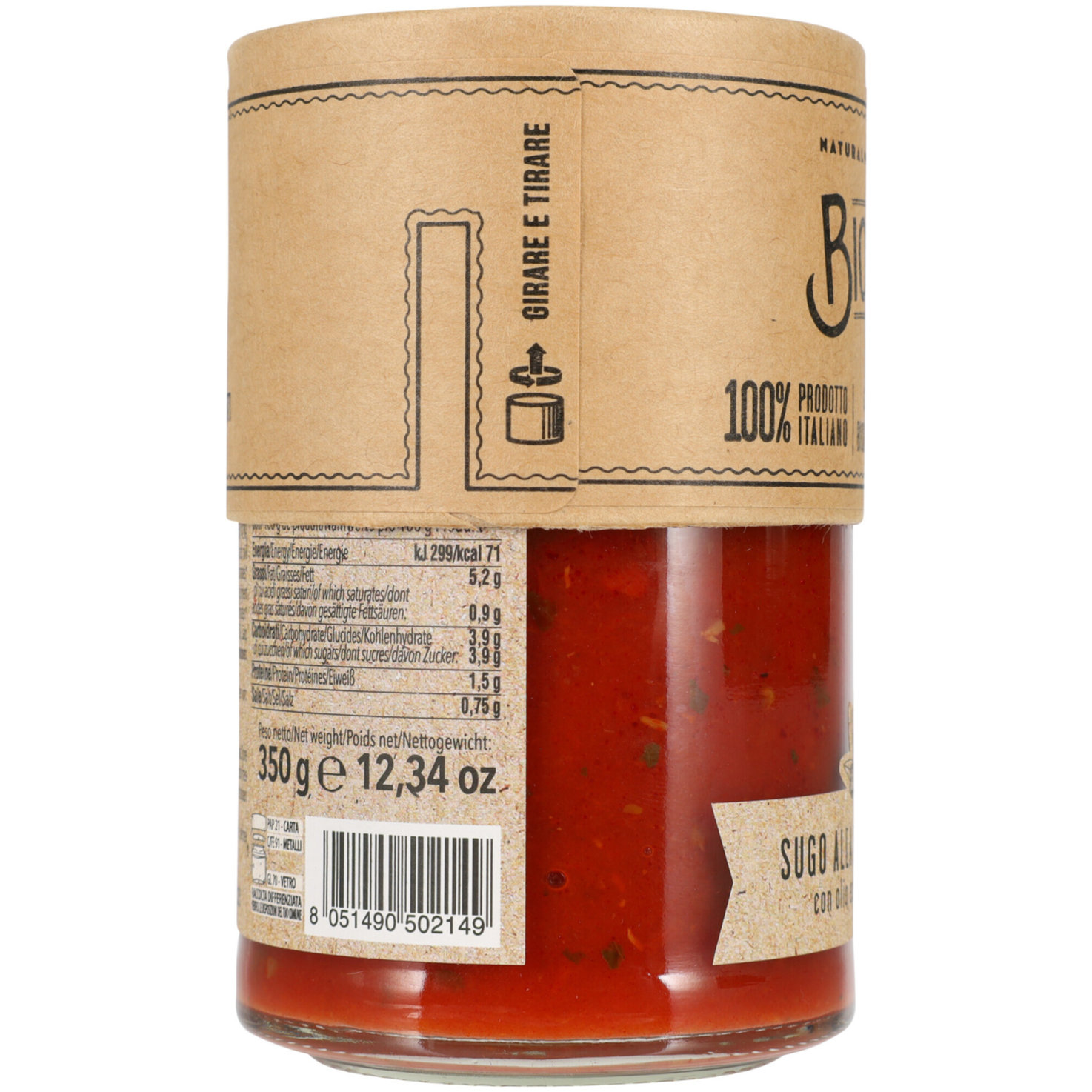 Bio Orto Sugo alla Puttanesca