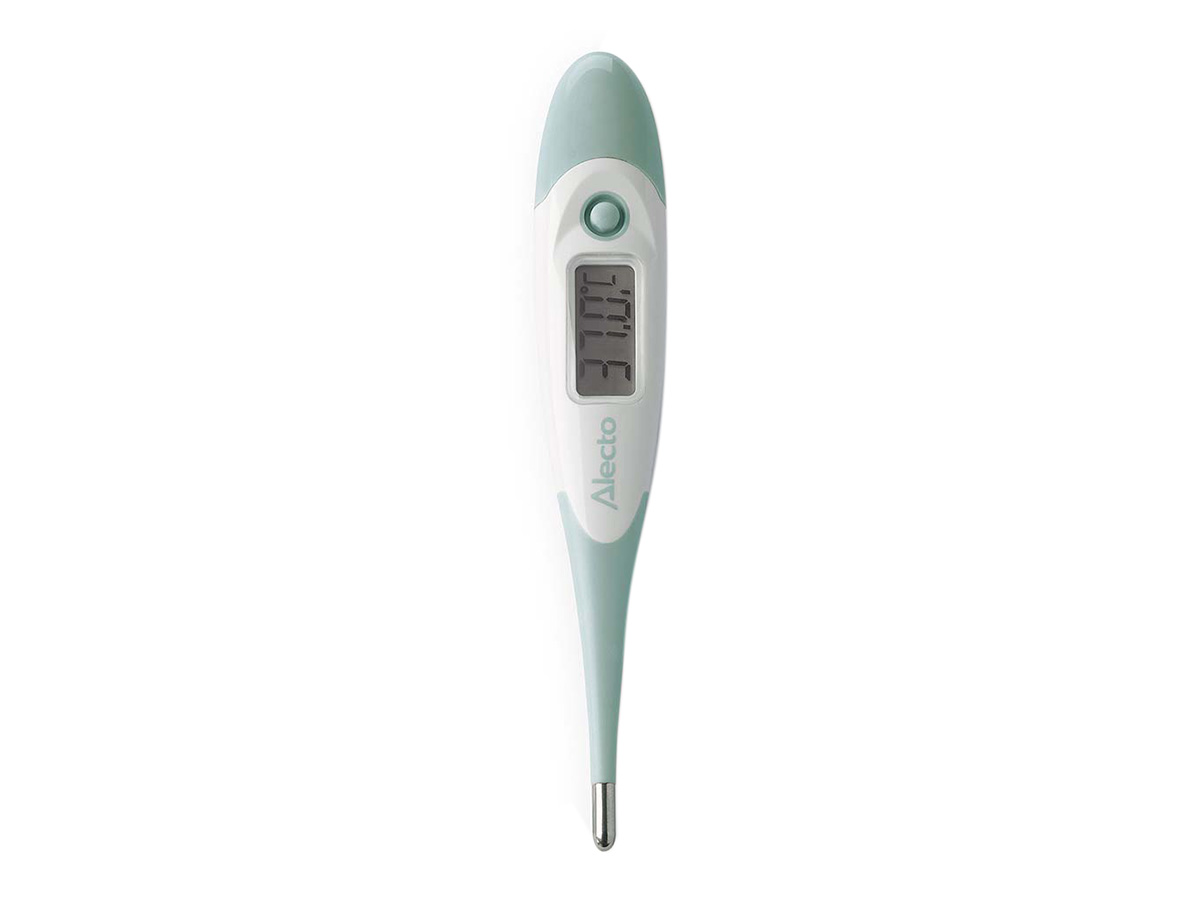 Alecto bc20gr digitale thermometer - groen,wit