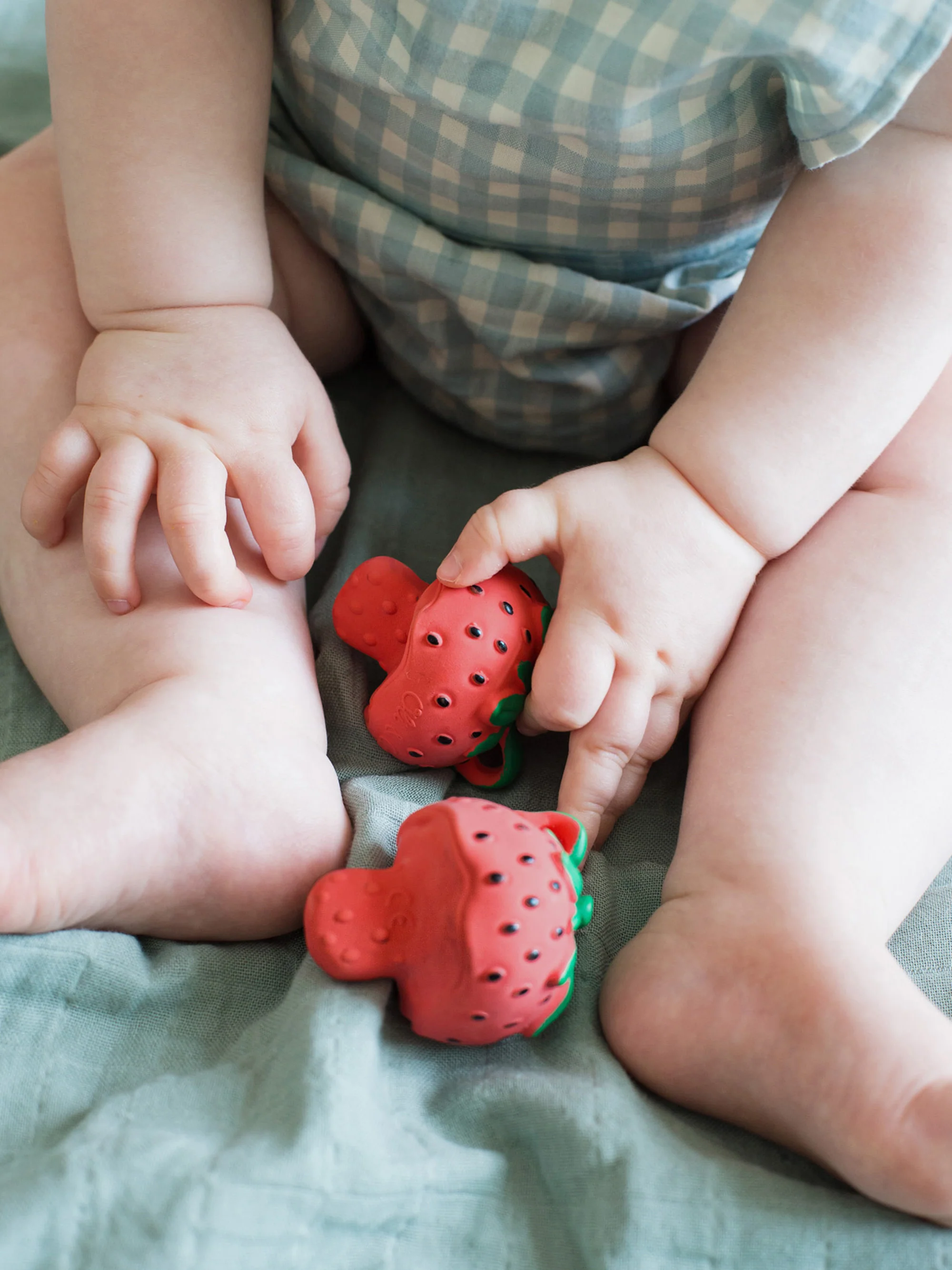 Handgemaakte bijtring Fruits & Veggies