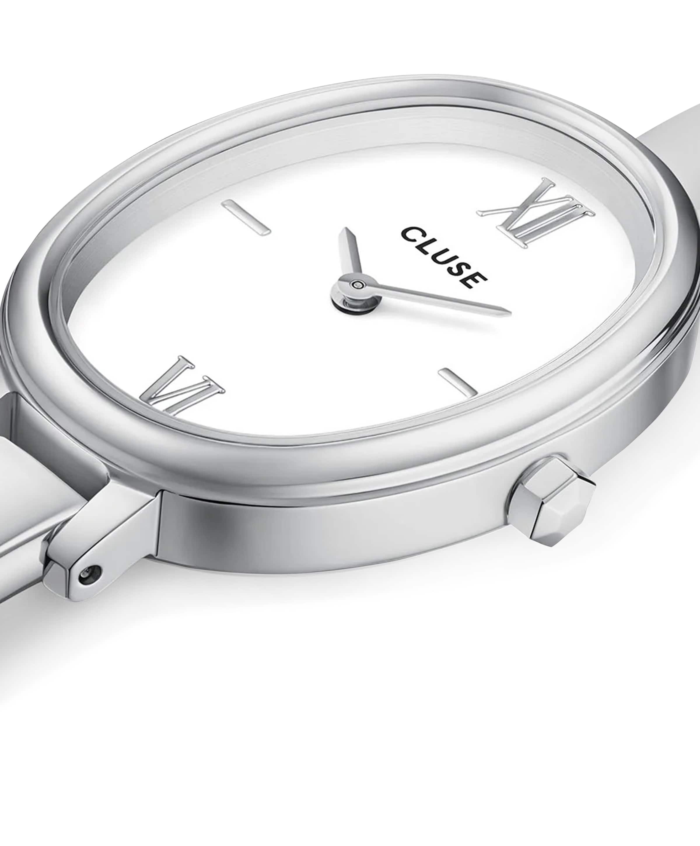 CLUSE Dames horloge zilver