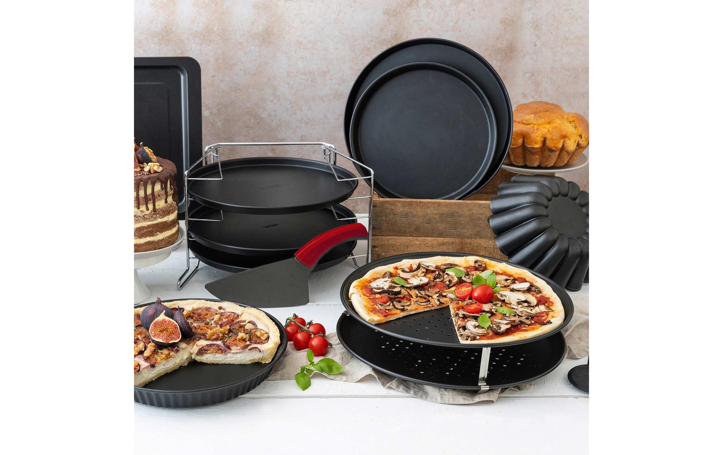 Pizzablech Special – Countries Ø 29 cm, 3-teiligBackblech Set für Pizza