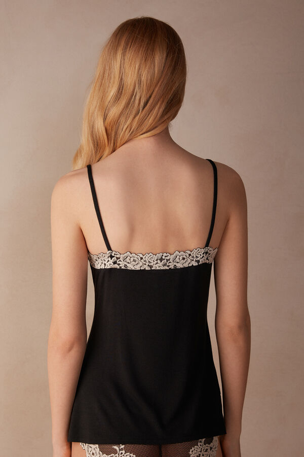 Blusa modal com estampa floral bonita