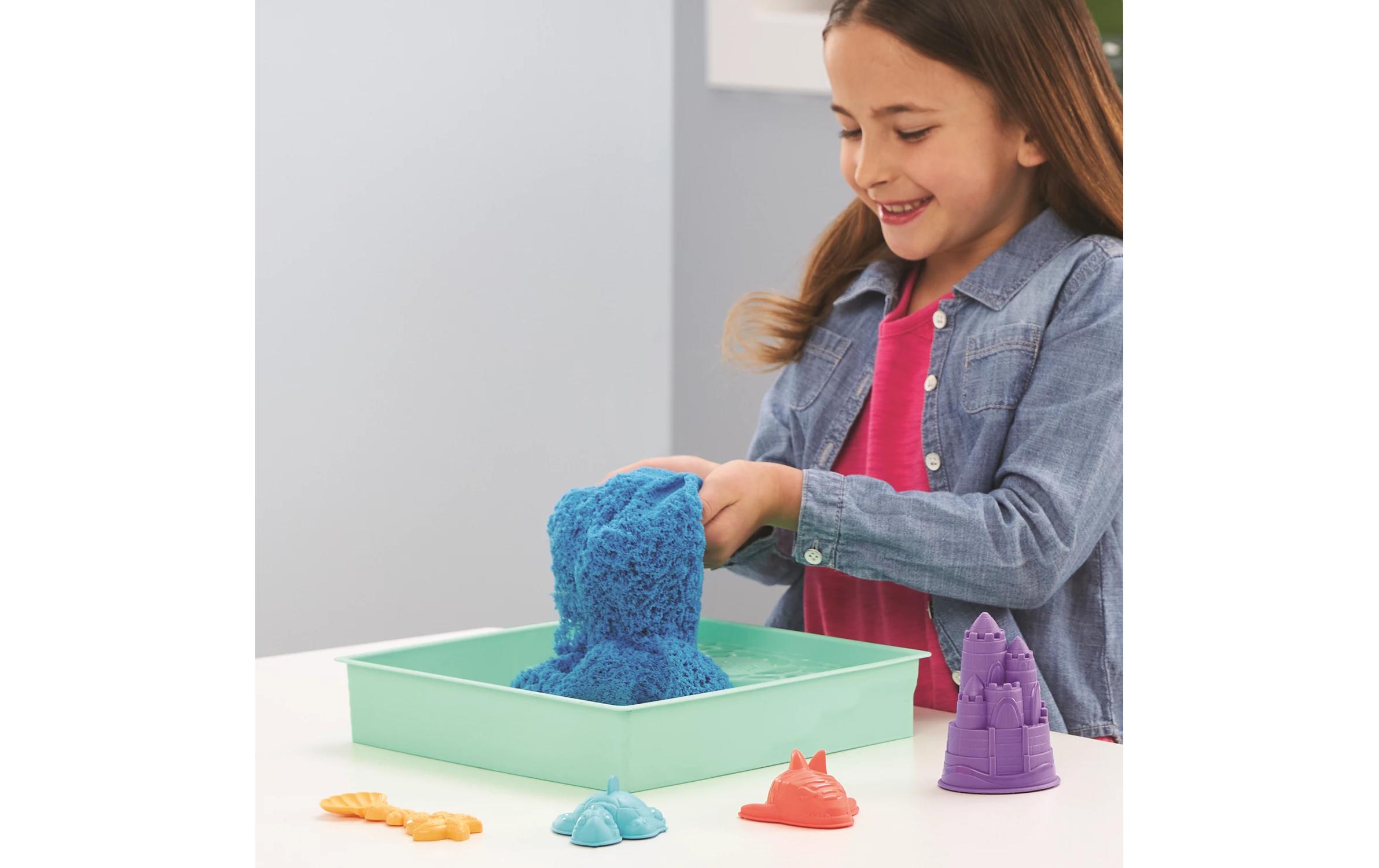 Sand Kinetic Sand Box Blau 454 gSandkasten Spierlse