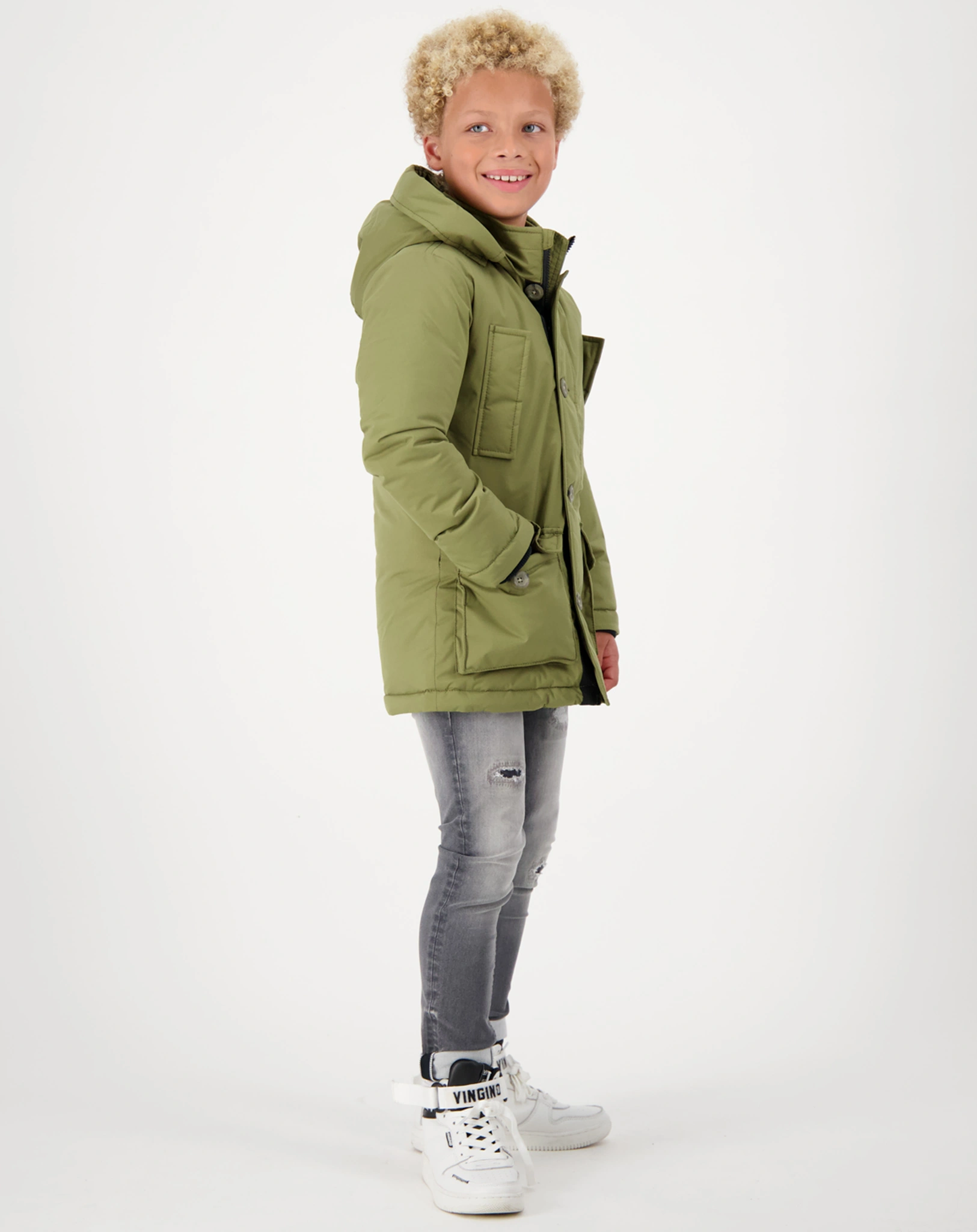 Winterparka TANISO in light moss
