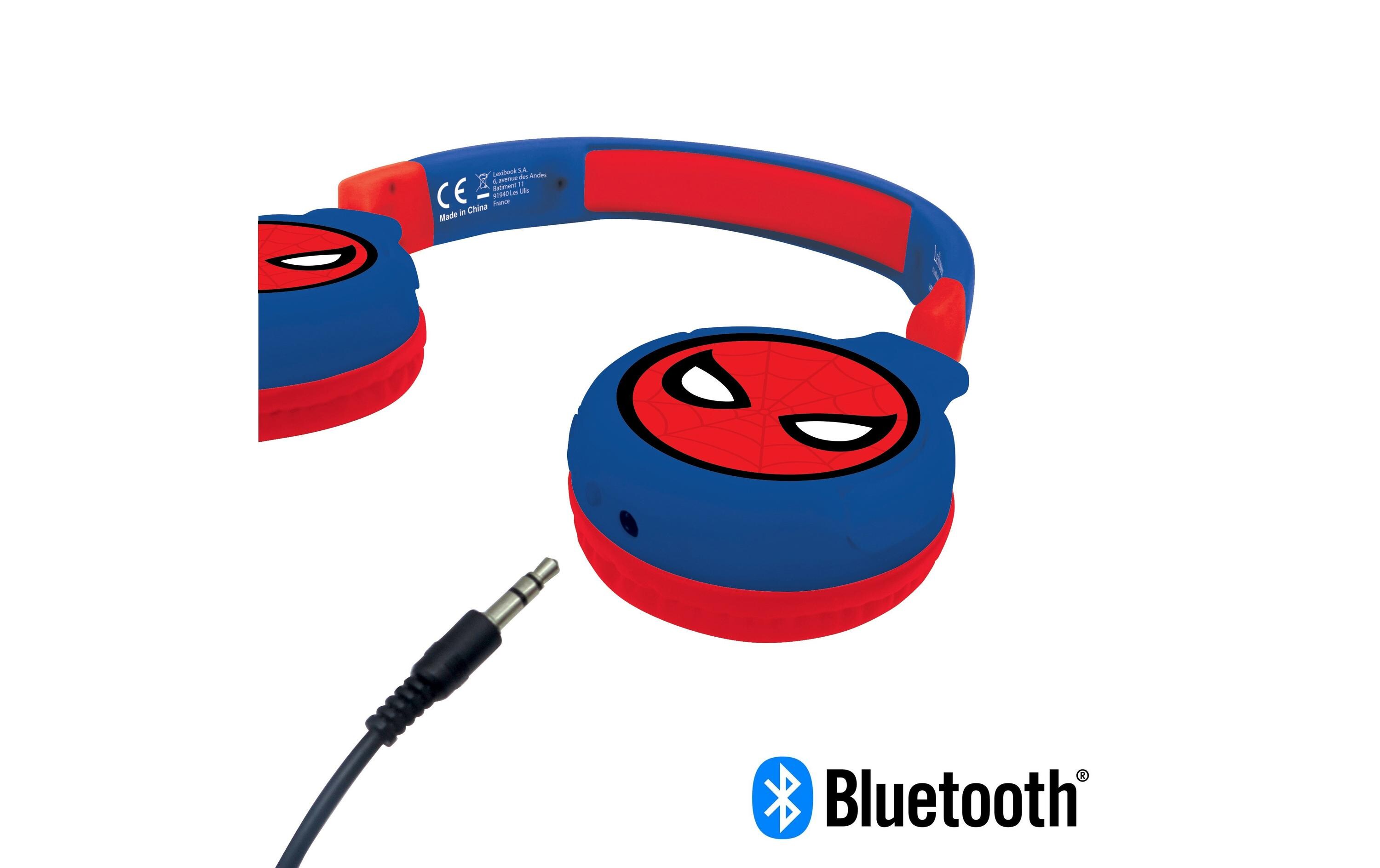 Kinderkopfhörer Spider-Man 2-in-1-BluetoothKabelloser Kopfhörer für Kinder