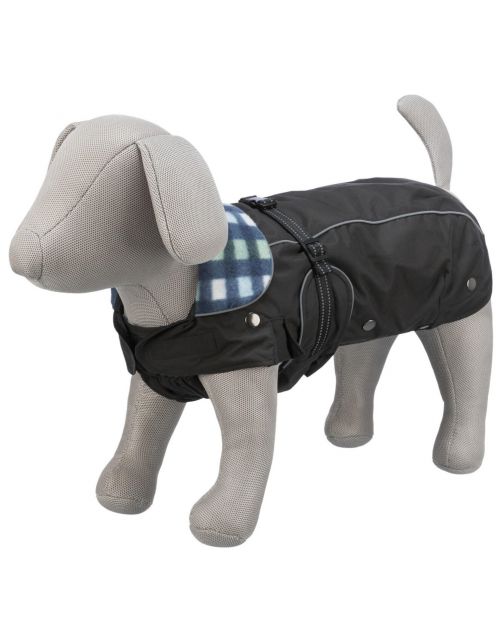 Trixie Jas Rouen Zwart - Hondenkleding