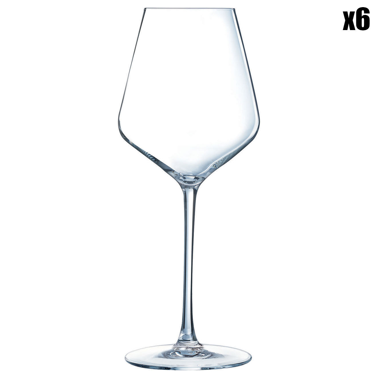 Chef & Sommelier 6 Verres à pied Distinction transparents - 28 cl