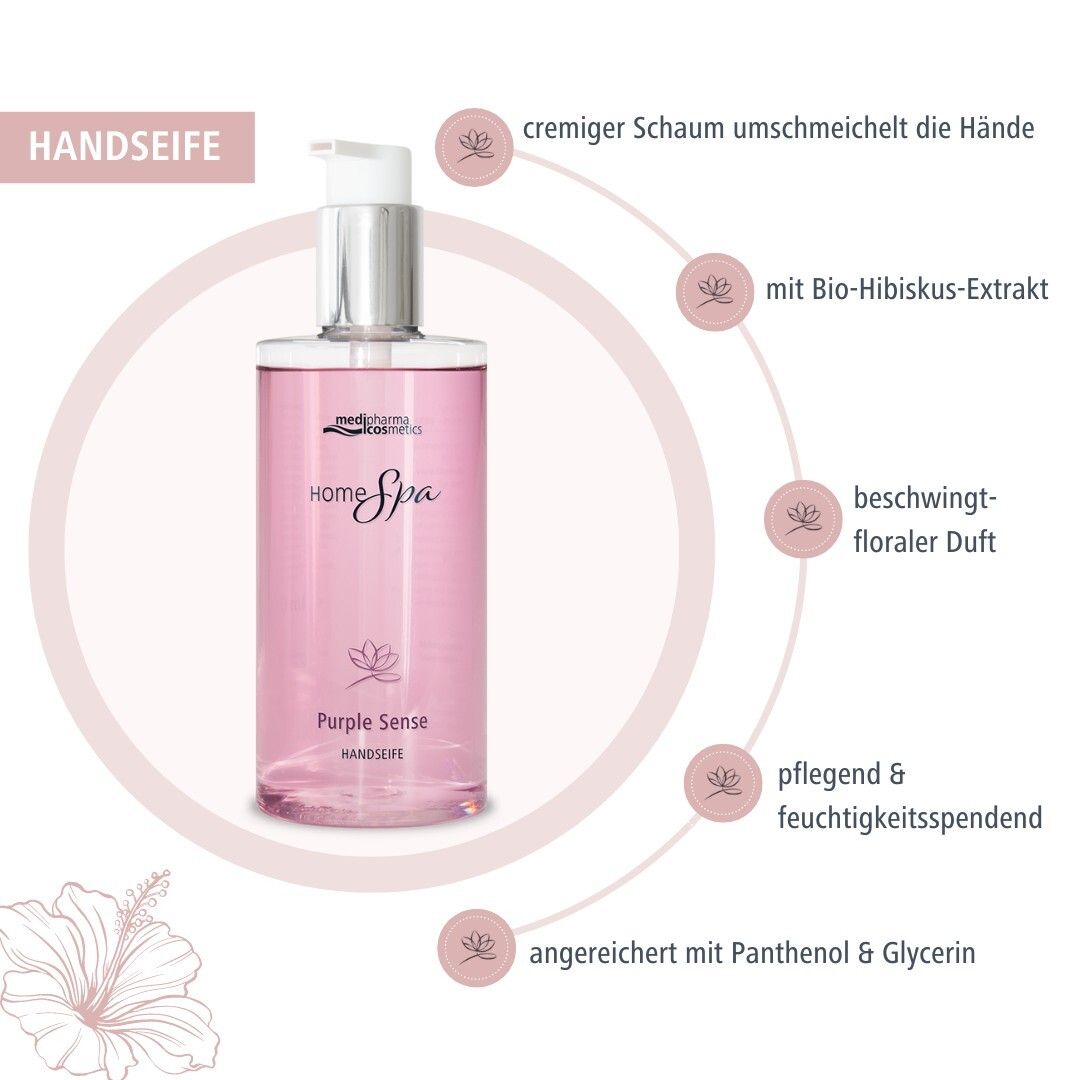 medipharma cosmetics Home Spa Purple Sense Handseife