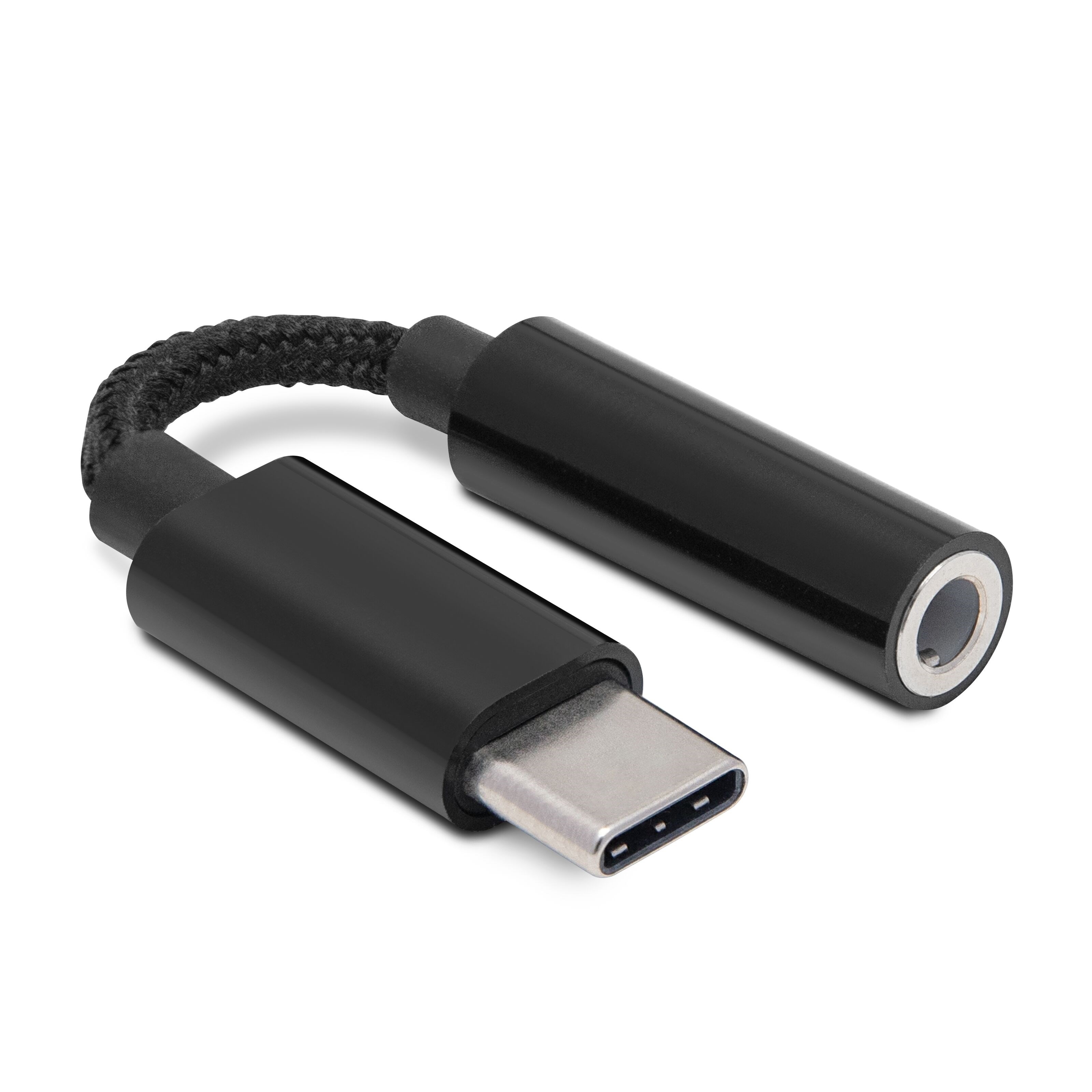 Linocell USB-C til 3,5 mm Svart