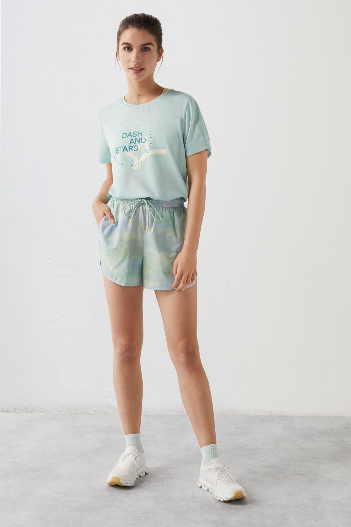 Short técnico estampado - estampado