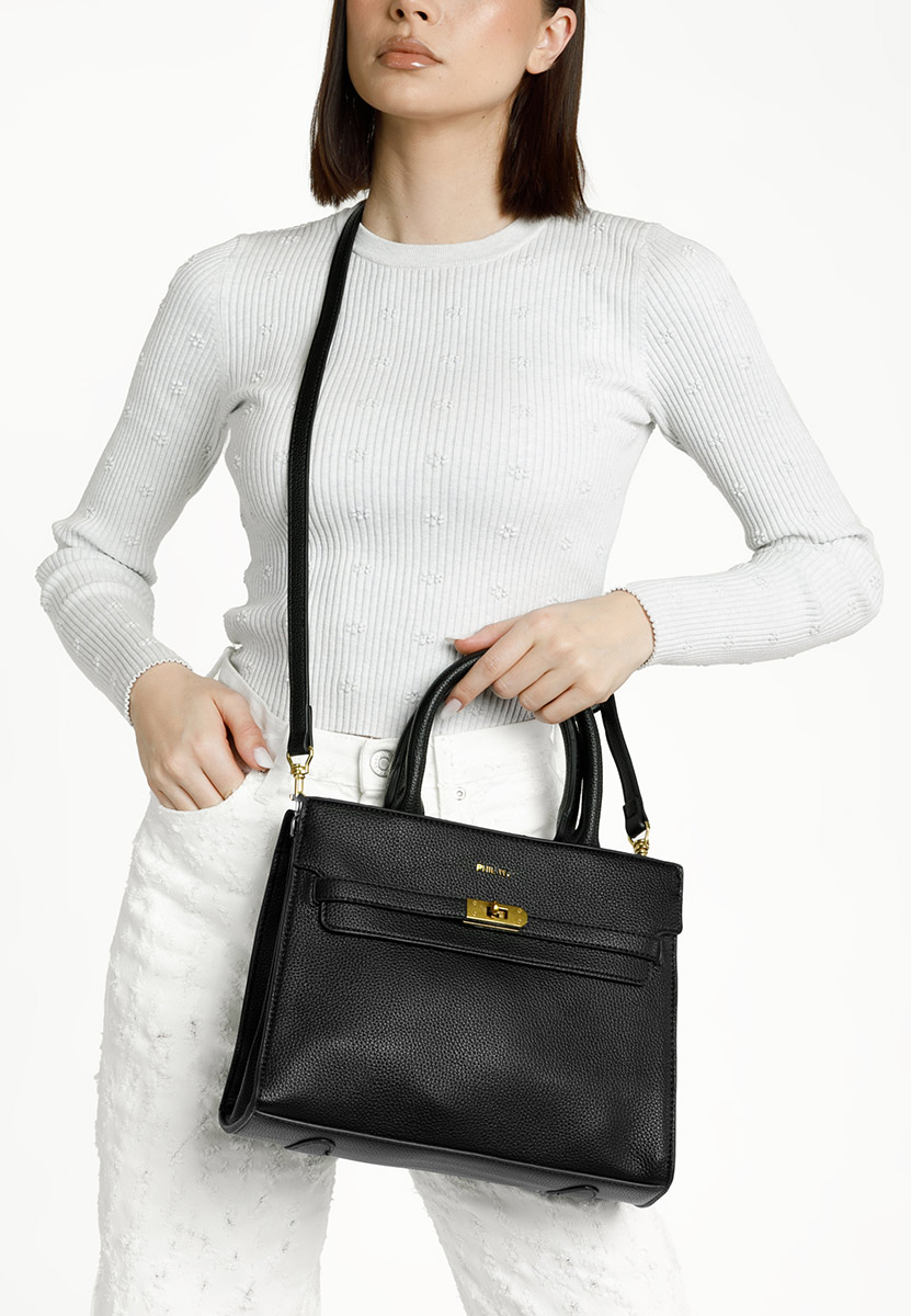 Sac à main noire Tharsa