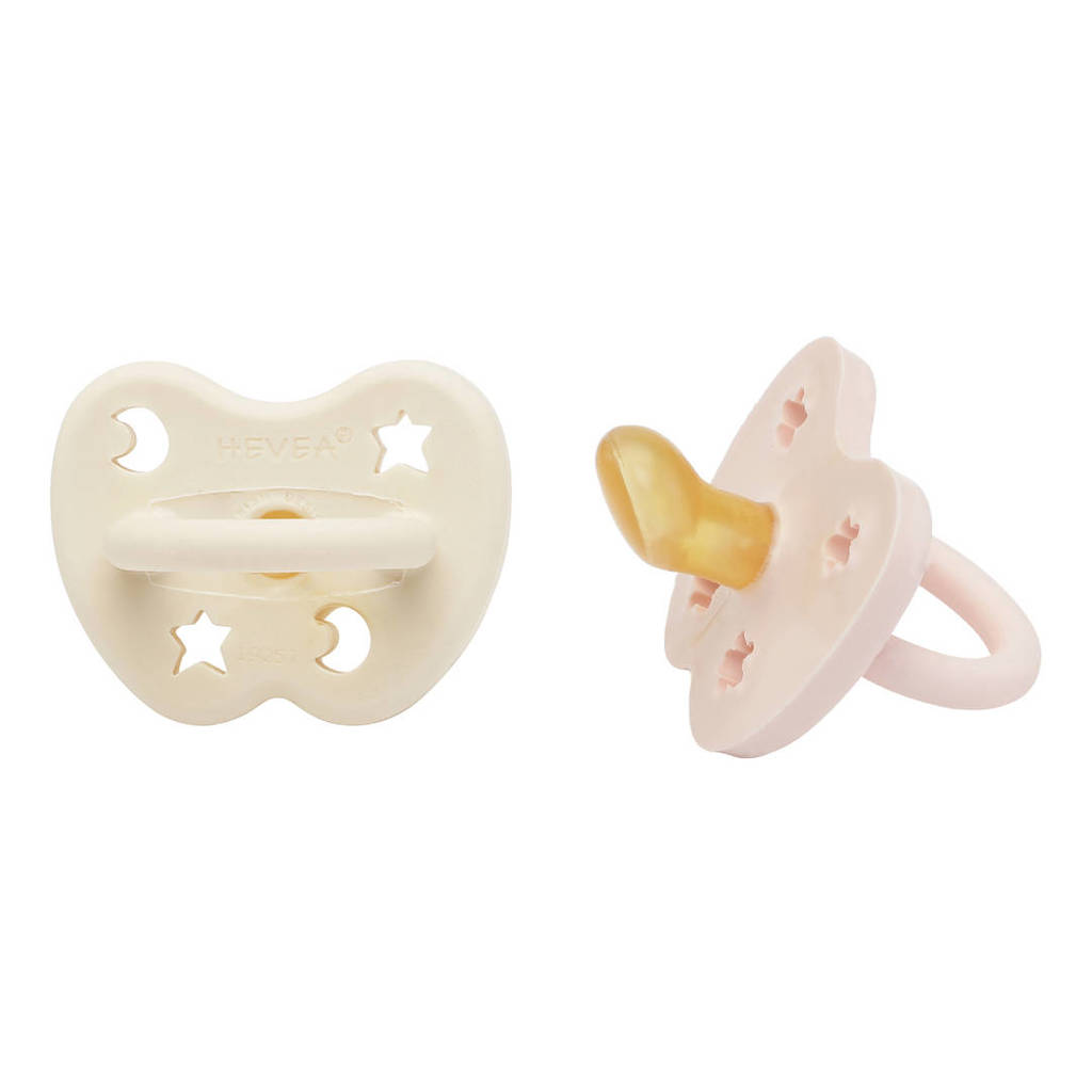 speen 2-pack 0-3 ortho Powder Pink & Milky White