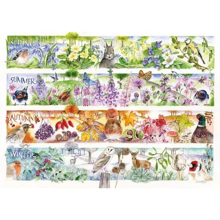 Schmidt Spiele Puzzle - Jahreszeiten, 1000 Teile