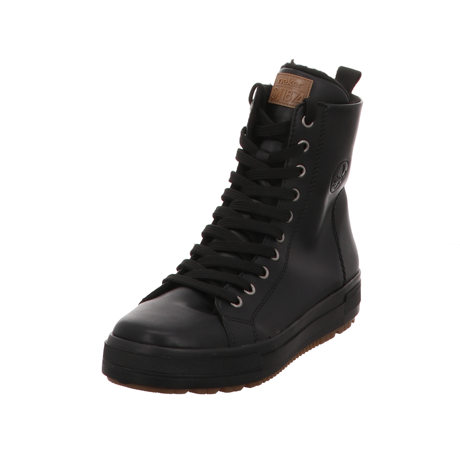 Rieker Schnürstiefel schwarz