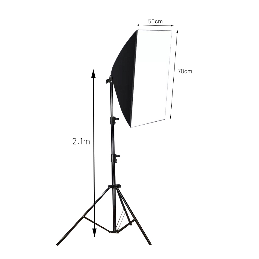 Studioleuchte Softbox LED 2er Set