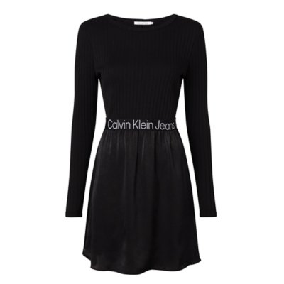 Robe femme Logo Elastic Mock CALVIN KLEIN