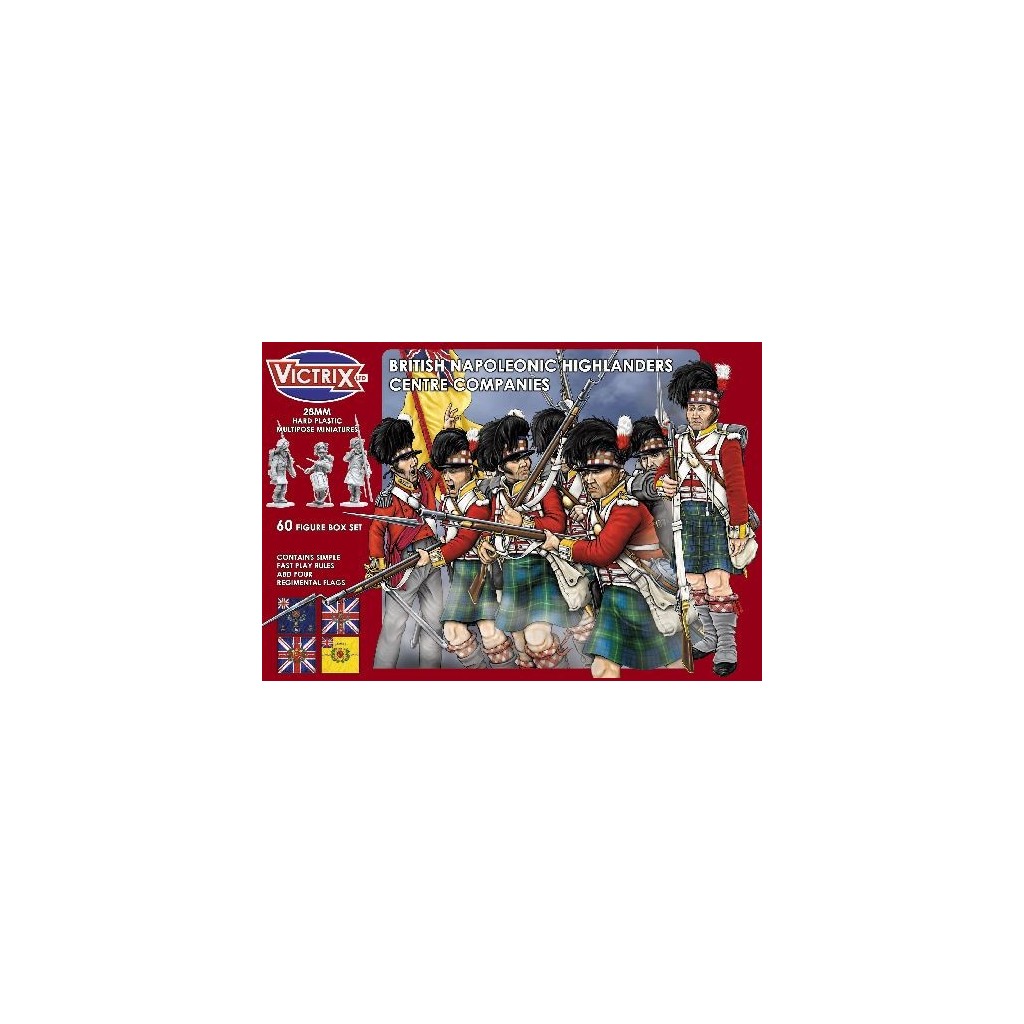 British Napoleonic Highlander Centre Companies