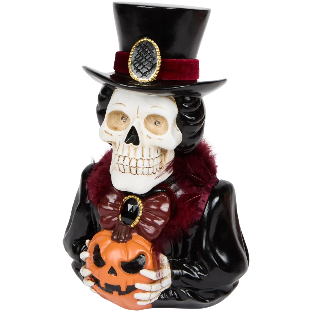 Statue d'Halloween avec lumière