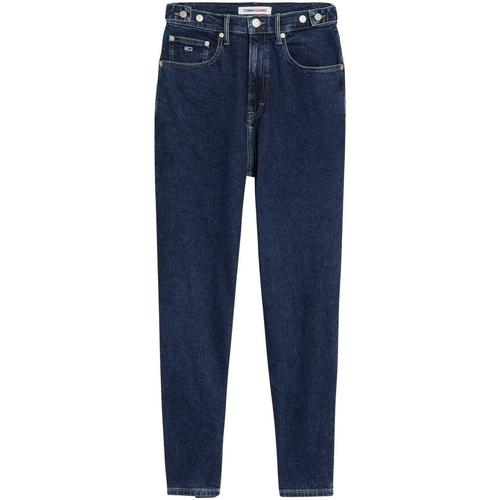 Tommy Jeans - MOM JEAN UHR TPRD Azul