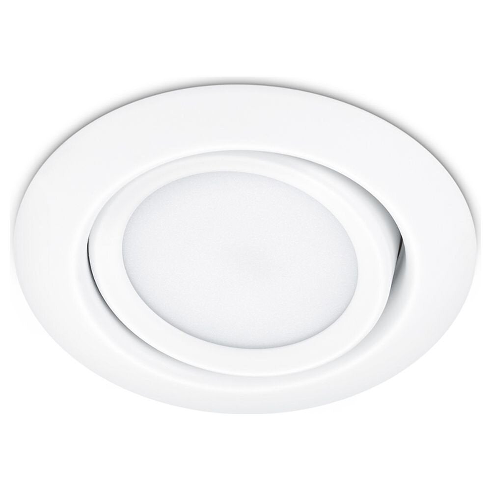 Rila LED inbouwspot in mat wit, rond, 5W, 370lm
