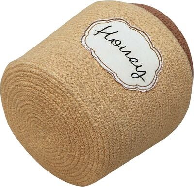 Lorena Canals Honey Pot Kurv, Honey/Toffee