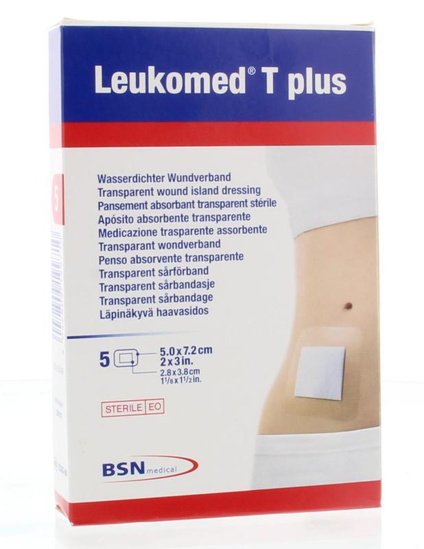 Leukomed Leukomed T plus 5 cm x 7.2 cm 5st