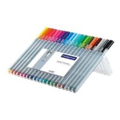 STAEDTLER triplus 334 - Pack de 20 feutres fins - 0.3 mm - couleurs assorties