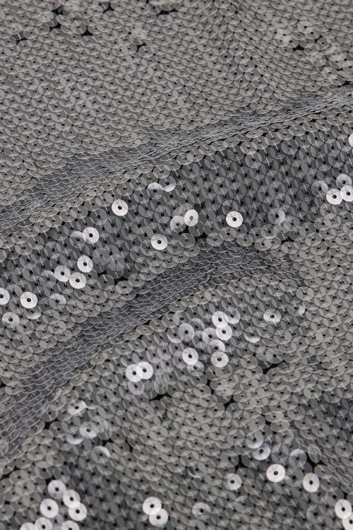 Zwarte midi rok met pailletten