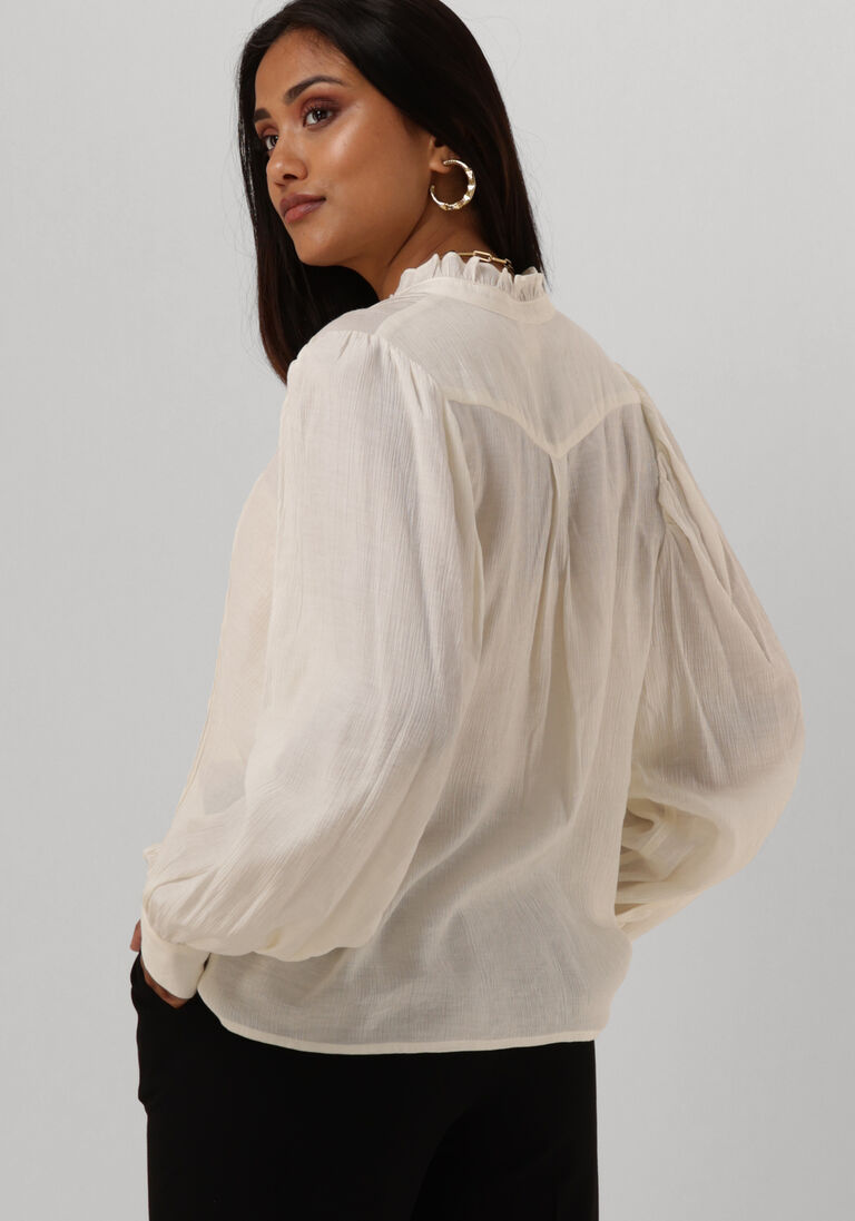 AAIKO witte aaiko blouse aylena vis 516