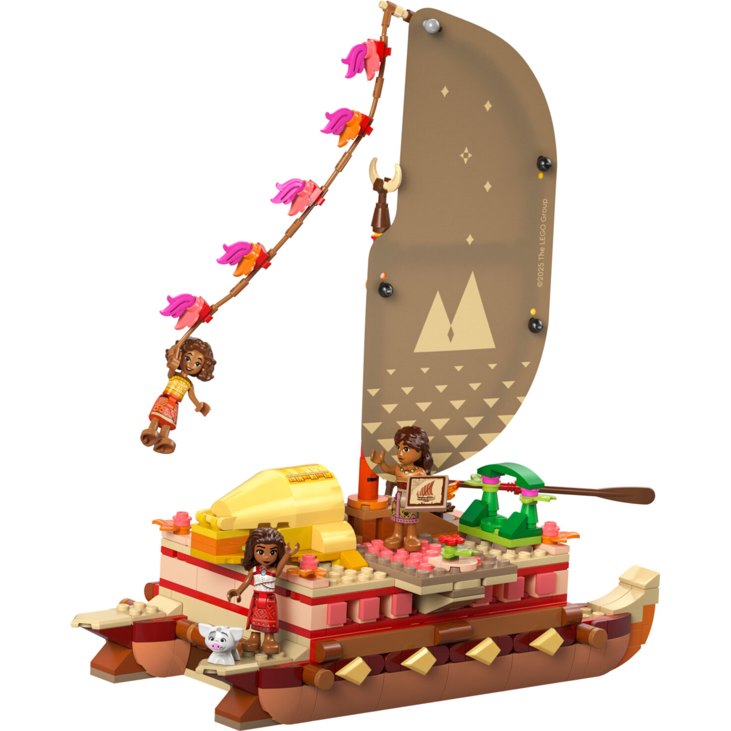 LEGO® ǀ Disney 43270 Vaianas Abenteuerfloss ab 6 Jahren