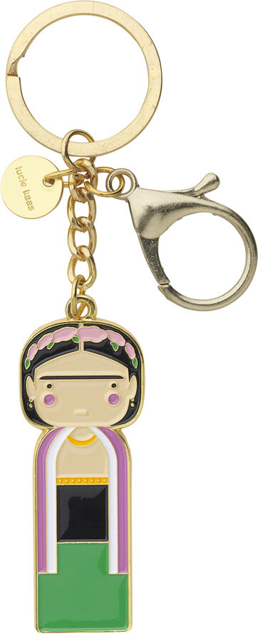 Lucie Kaas Sketch. inc - Keychain | Frida, 6 cm Multicolor