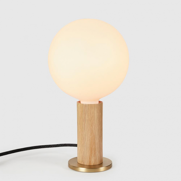 Tala LED Knuckle tafellamp met Sphere lichtbron eiken