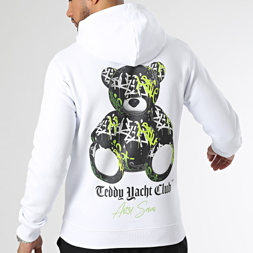 Sweat Capuche Art3D Series Blanc