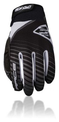 Paire de Gants Longs Enfant Five Race Noir / Blanc