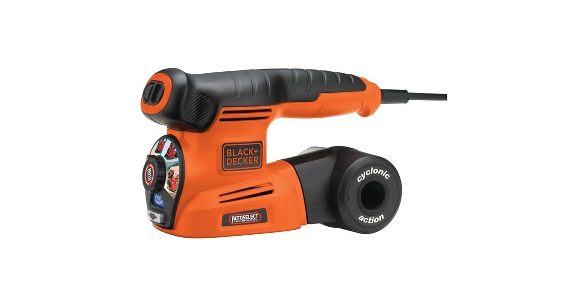 BLACK+DECKER220W Autoselect Multischuurmachine KA280-QS  (Oranje/zwart)