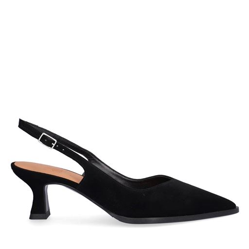 Billi Bi A8089 Højhælede Sko, Black Suede, 38